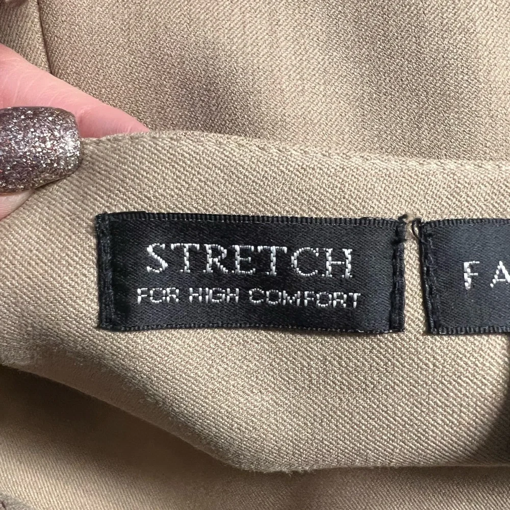 Febrizio Gianni beautiful twill A line midi work skirt - Picture 5 of 6